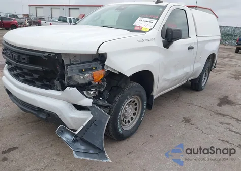 2023 Chevrolet Silverado 1500 2Wd Standard Bed Wt z USA, uszkodzony, nr VIN 3GCNAAEK6PG306208